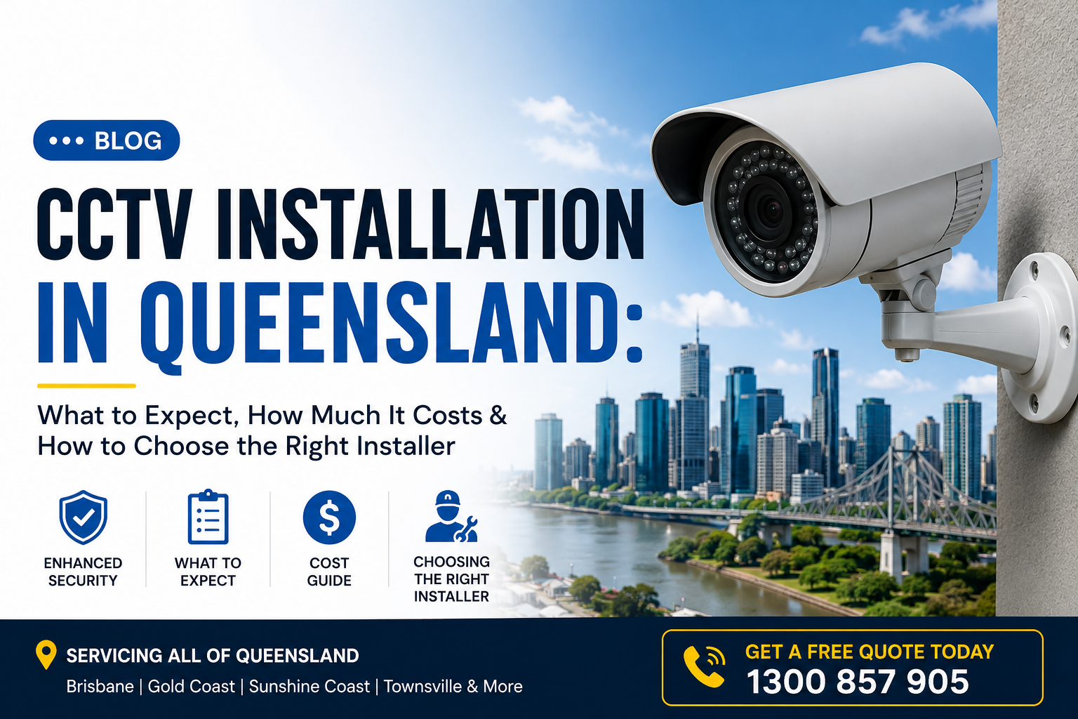 CCTV Installation in Queensland: What to Expect, How Much It Costs and How to Choose the Right Installer